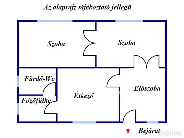 Eladó ház Szolnok 51 nm