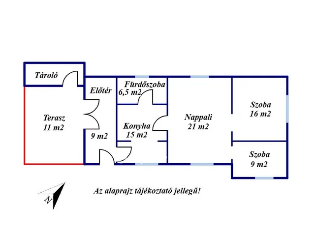 Eladó ház Újszász 77 nm