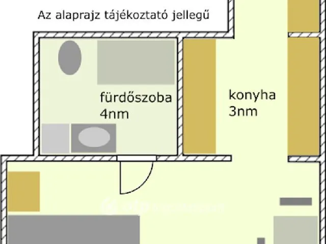 Kiadó lakás Budapest XIII. kerület, Újlipótváros 30 nm