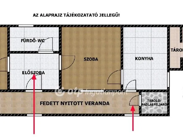 Eladó ház Rózsaszentmárton 70 nm