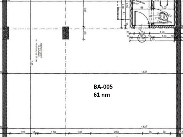 Eladó kereskedelmi és ipari ingatlan Budapest XIV. kerület 61 nm