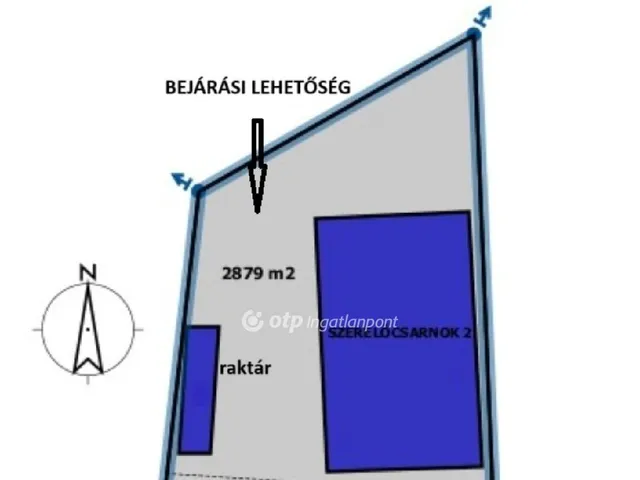 Eladó kereskedelmi és ipari ingatlan Paks, Paks iparterület 1000 nm