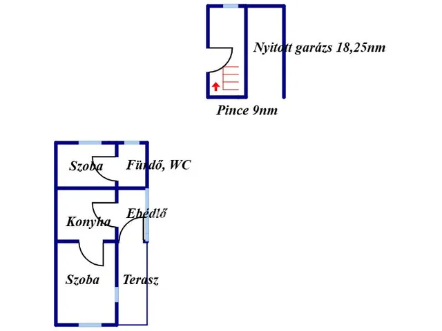 Eladó ház Tápióbicske 51 nm