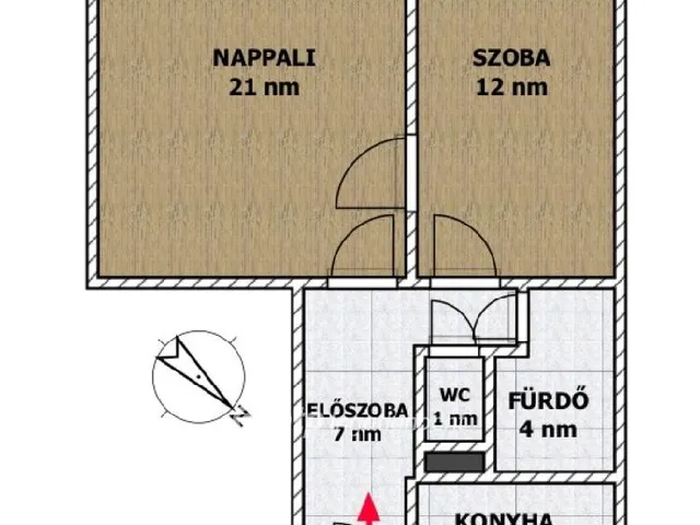 Eladó lakás Budapest X. kerület 49 nm