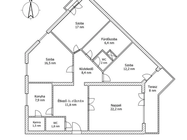Eladó lakás Budapest XI. kerület, Albertfalva 109 nm