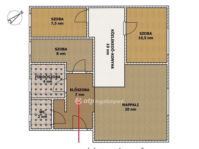 Eladó lakás Budapest XV. kerület, Rákospalota 69 nm
