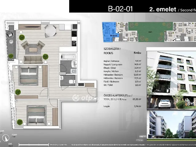 Eladó lakás Budapest XIII. kerület 67 nm