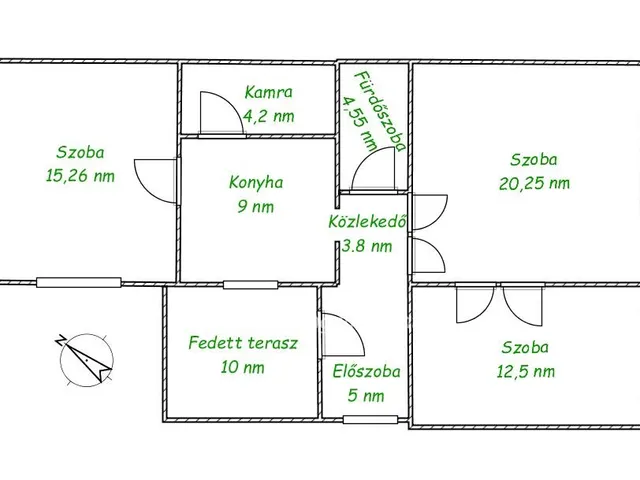 Eladó ház Budapest XIX. kerület 80 nm