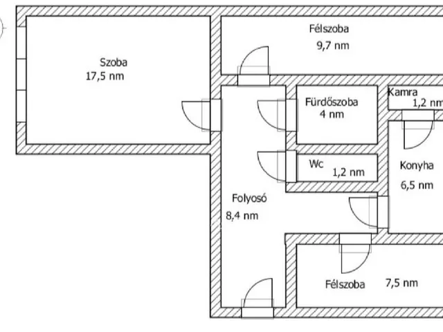 Eladó lakás Szentes, Kertváros 56 nm