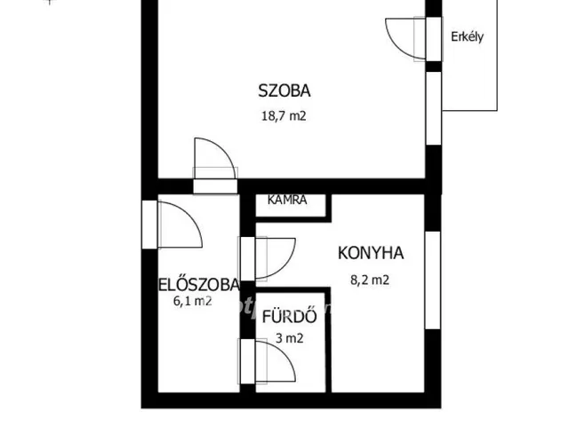 Eladó lakás Szentes 37 nm