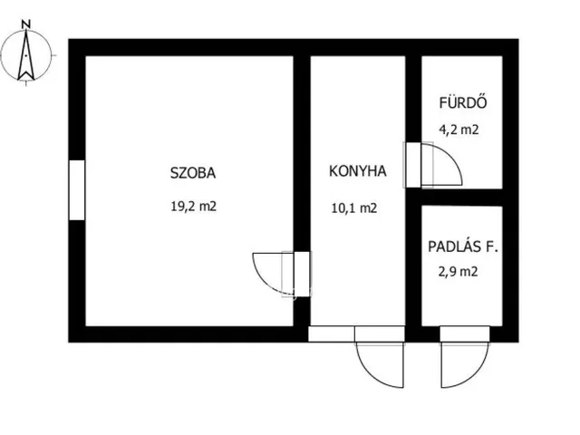 Eladó lakás Szentes 37 nm