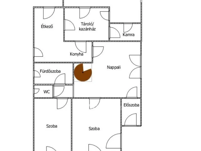 Eladó ház Mezőhegyes, MOL Benzinkút 151 nm