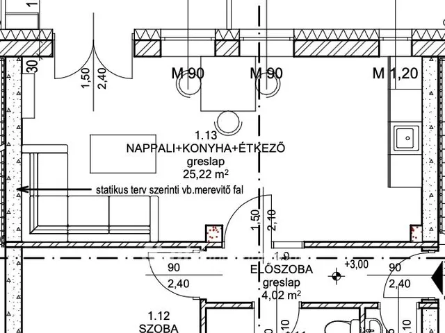 Eladó lakás Cserkeszőlő 45 nm