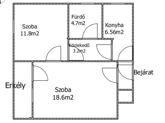 Eladó lakás Szentes 51 nm
