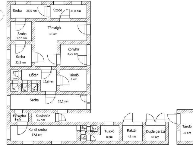 Eladó kereskedelmi és ipari ingatlan Szentes 267 nm