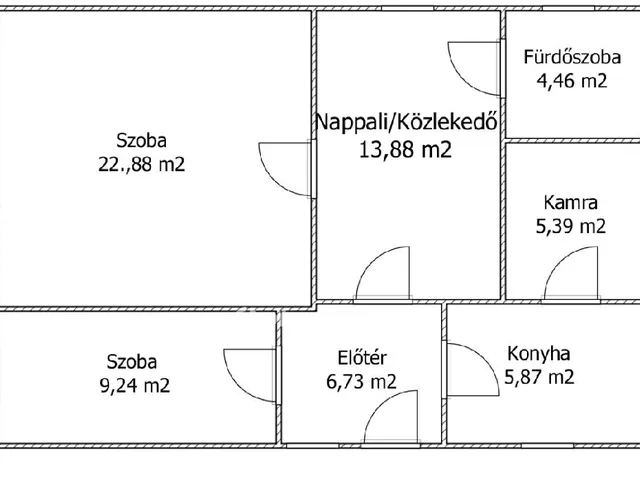 Eladó ház Mindszent 68 nm