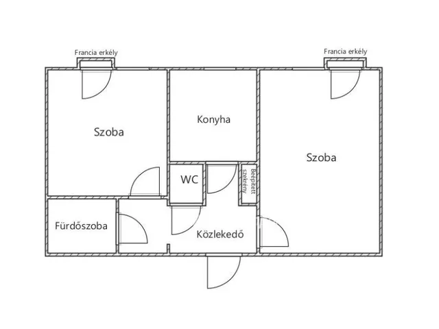 Eladó lakás Orosháza 48 nm