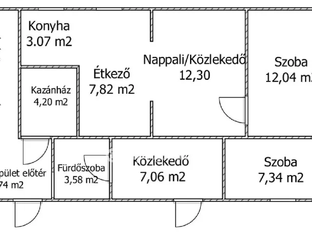 Eladó ház Szentes 53 nm
