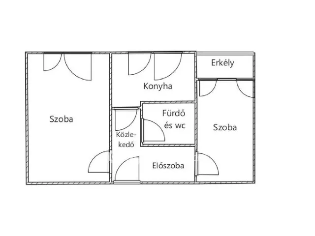 Eladó lakás Szeged, Felsőváros 47 nm