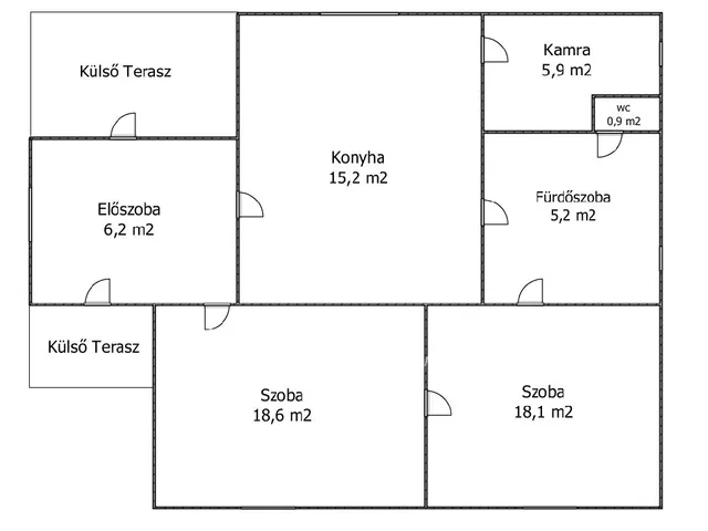 Eladó ház Orosháza 70 nm
