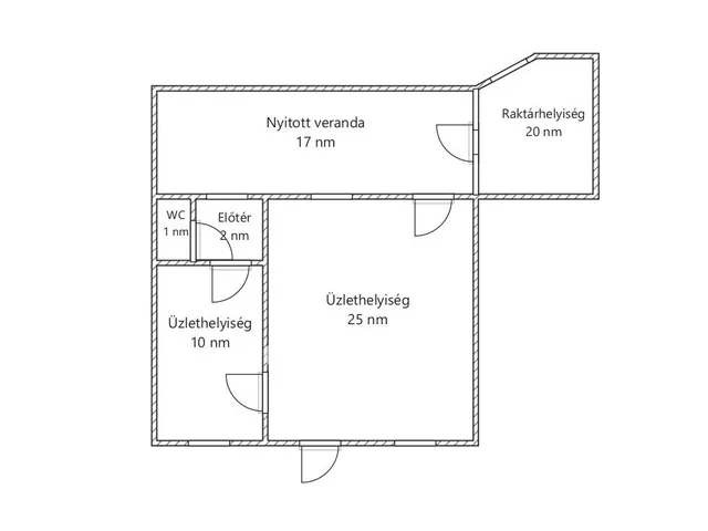 Eladó kereskedelmi és ipari ingatlan Szentes 75 nm