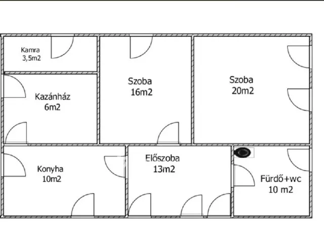 Eladó ház Kaszaper 80 nm