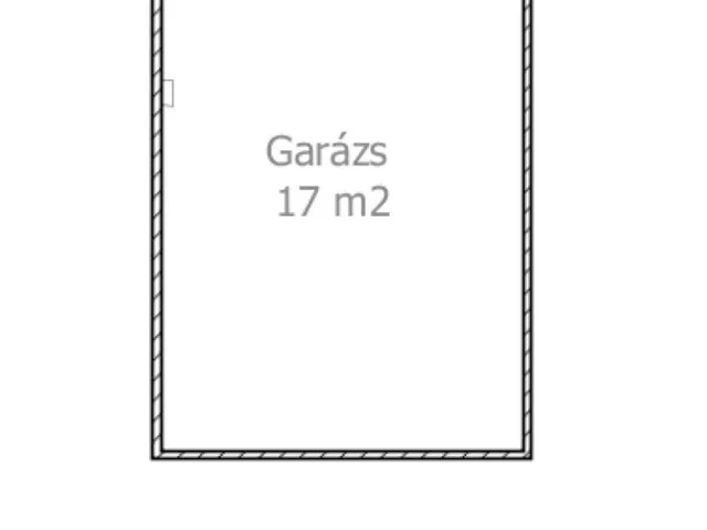 Eladó garázs Orosháza 17 nm