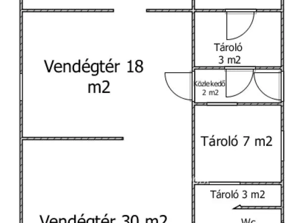 Eladó kereskedelmi és ipari ingatlan Mezőkovácsháza 90 nm