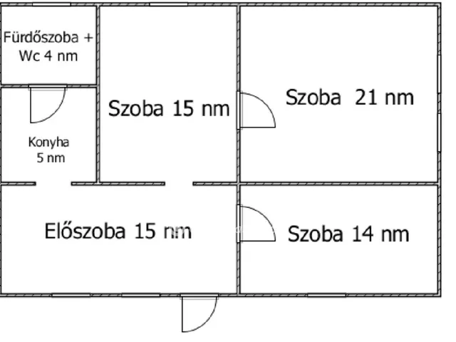 Eladó ház Kunágota 75 nm