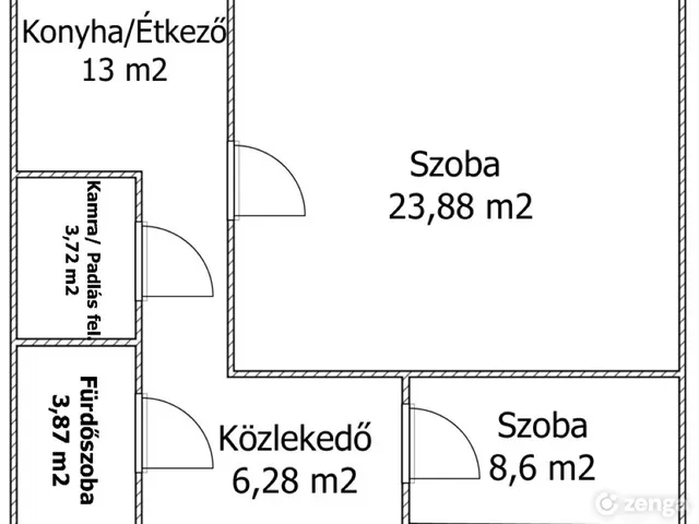 Eladó lakás Orosháza 62 nm