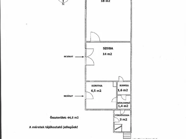 Eladó ház Kaposfő 45 nm