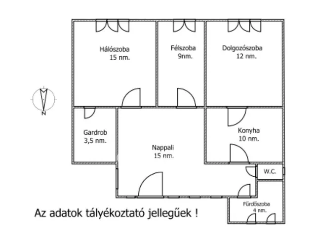 Eladó ház Nagybajom 70 nm