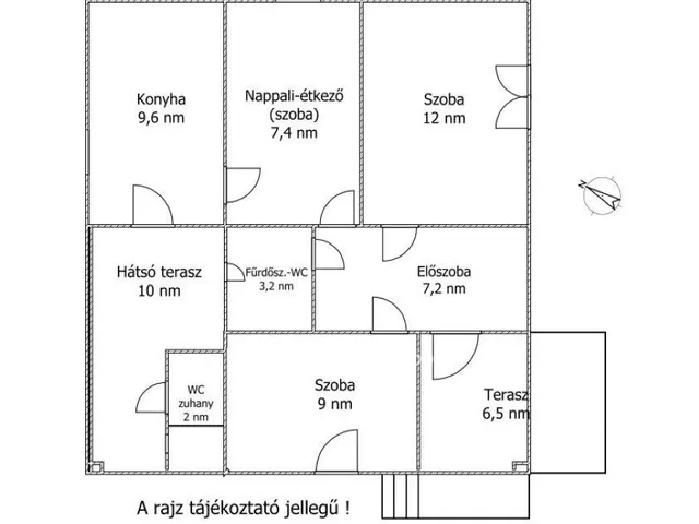 Eladó üdülő és hétvégi ház Fonyód, Belváros 58 nm