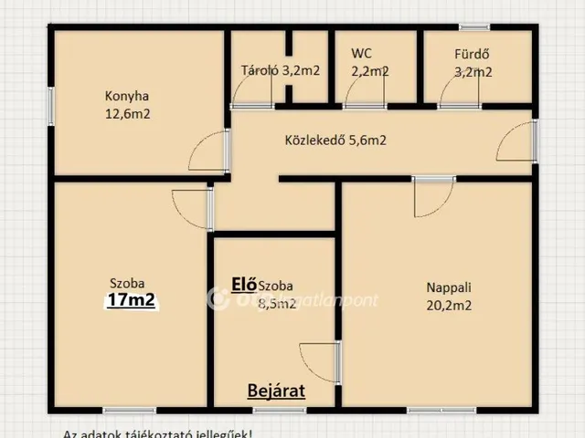 Eladó lakás Kaposvár 77 nm