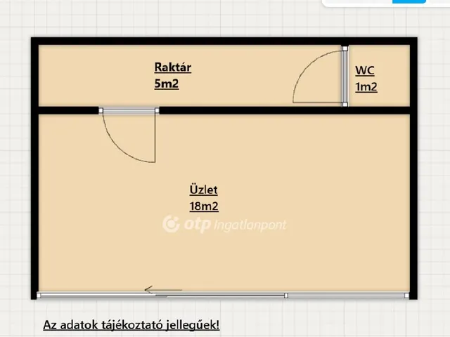 Eladó kereskedelmi és ipari ingatlan Budapest XXII. kerület 24 nm