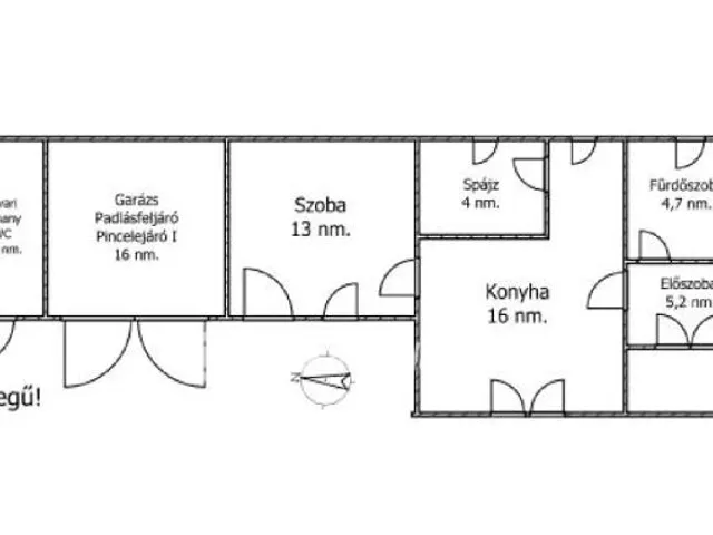 Eladó ház Kaposfő 68 nm