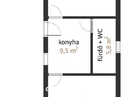Eladó ház Nagybajom 60 nm