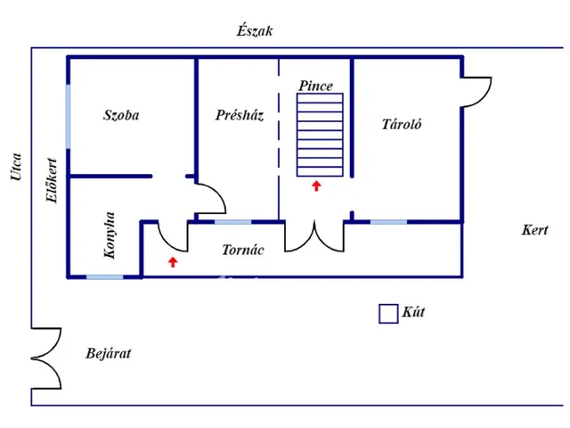 Eladó ház Kaposvár, Toponár 45 nm