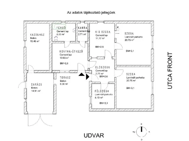 Eladó ház Dombóvár, Újdombóvár 95 nm