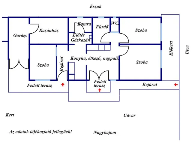 Eladó ház Nagybajom 84 nm