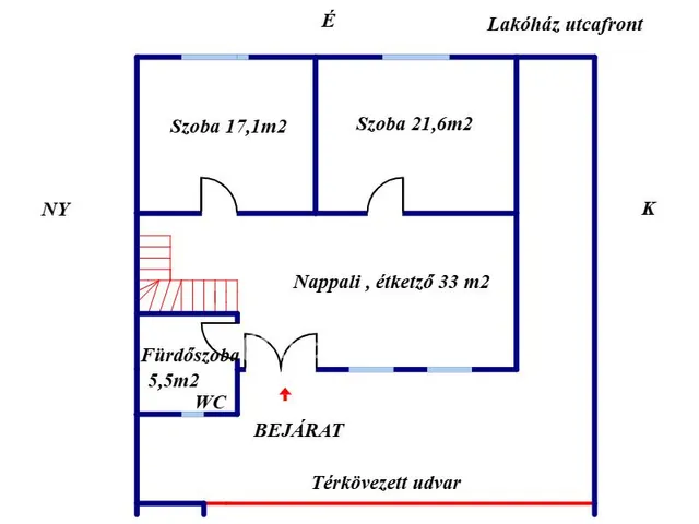 Eladó ház Kaposvár 130 nm