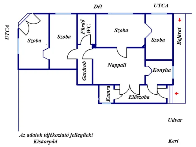 Eladó ház Kiskorpád 110 nm