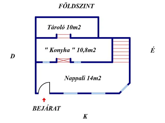 Eladó ház Kaposvár 68 nm