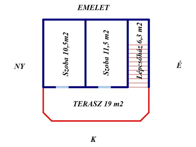 Eladó ház Kaposvár 68 nm