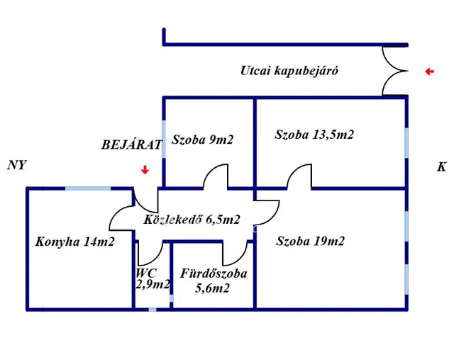 Eladó ház Kaposvár 90 nm