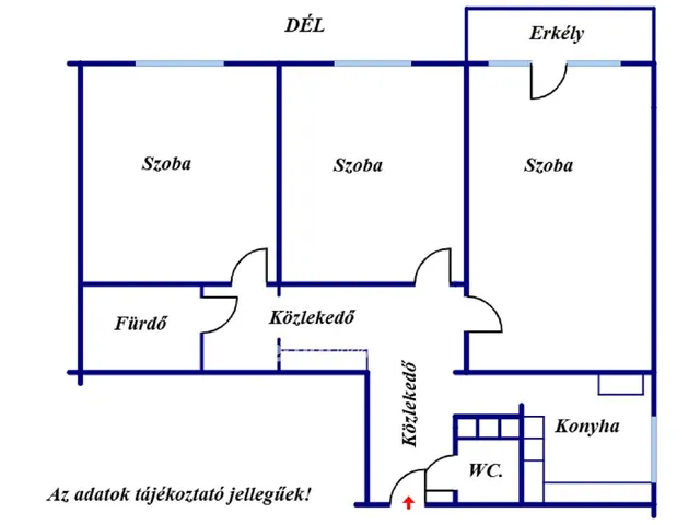 Eladó lakás Kaposvár 69 nm