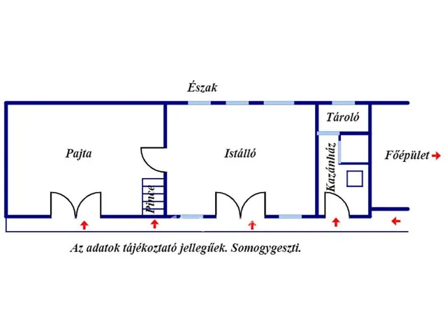 Eladó ház Somogygeszti, Központi rész 98 nm