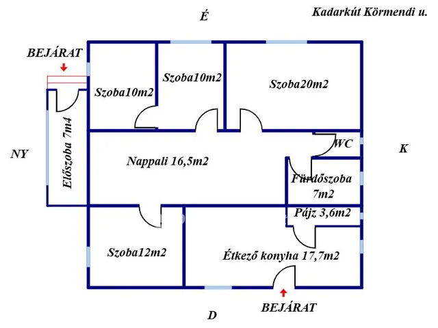 Eladó ház Kadarkút 135 nm