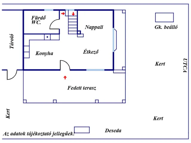 Eladó ház Kaposvár, Toponár 60 nm