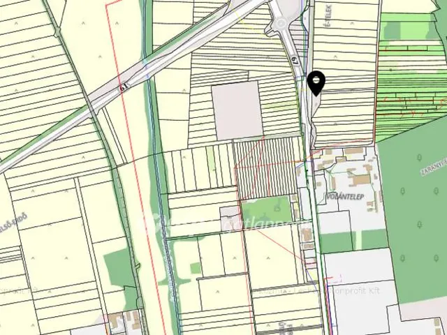 Eladó telek Kaposvár 3584 nm